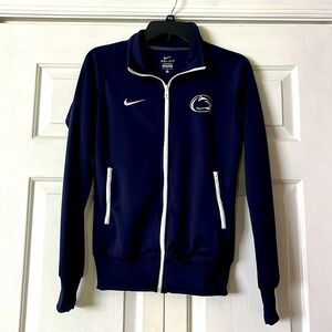 Unisex Penn State Logo Full Zip Nike Track Jacket Size S